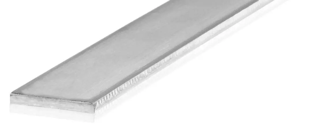 Barra chata inox